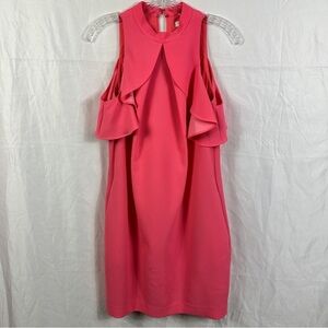 Trina Turk Elegant Pinkish/Coral Sleeveless Dress